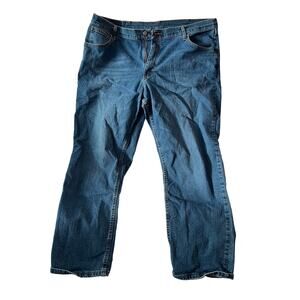 Wrangler Classic Straight Blue Jeans Mens 40x30